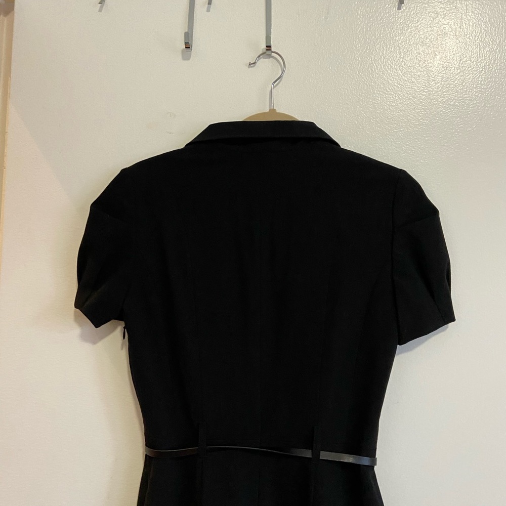 Black suit dress
